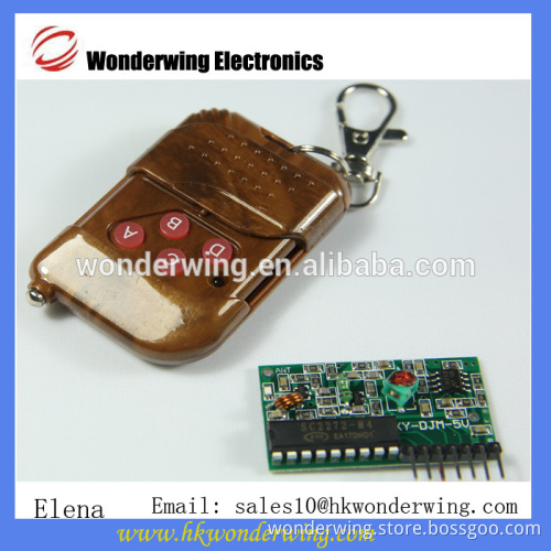 DC5V 4CH Transmitter Receiver Module Wireless Remote Control System IC 2262 . 2272 Momentery Latched 315MHZ